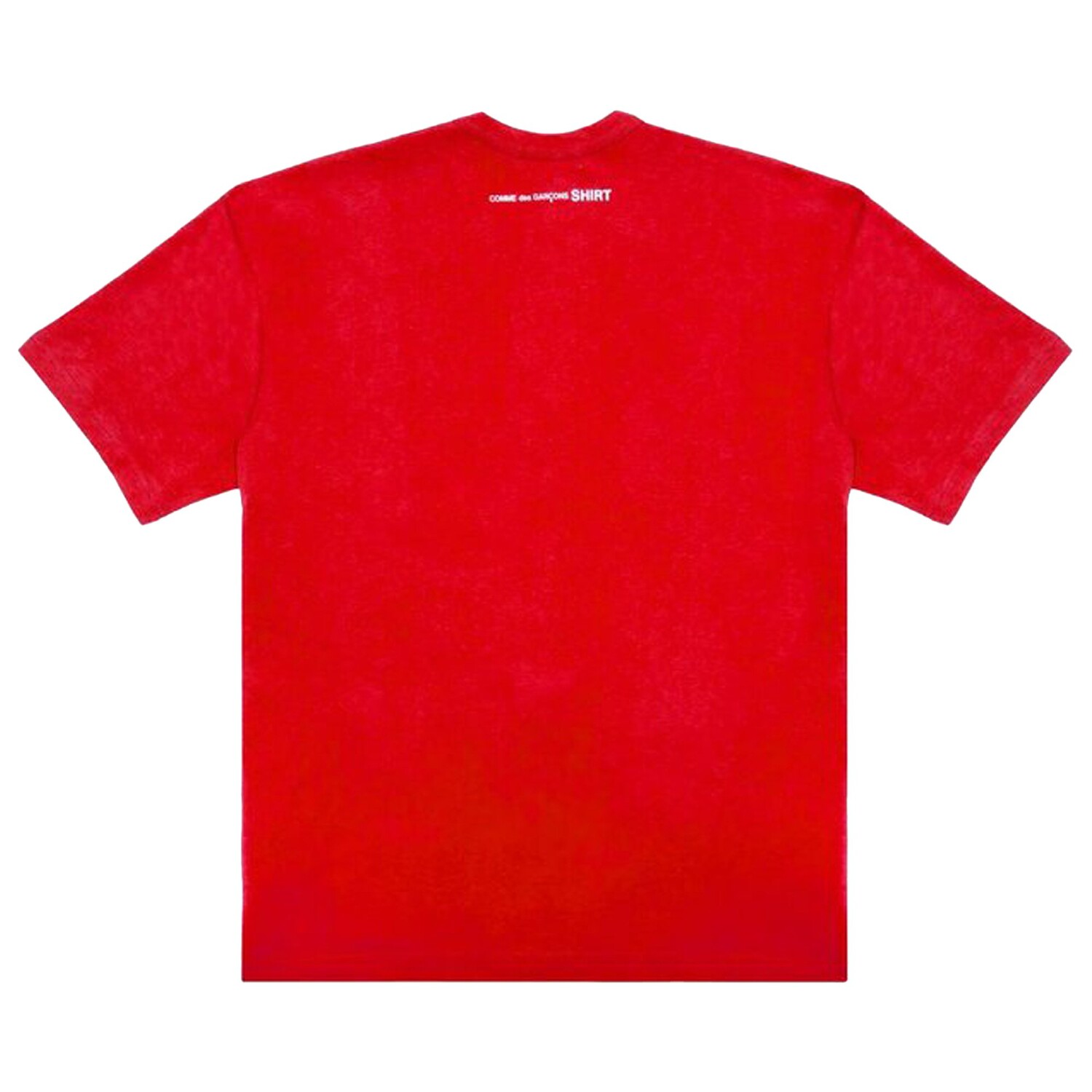 Comme des Garçons SHIRT Трикотажная рубашка красного цвета — фото 2