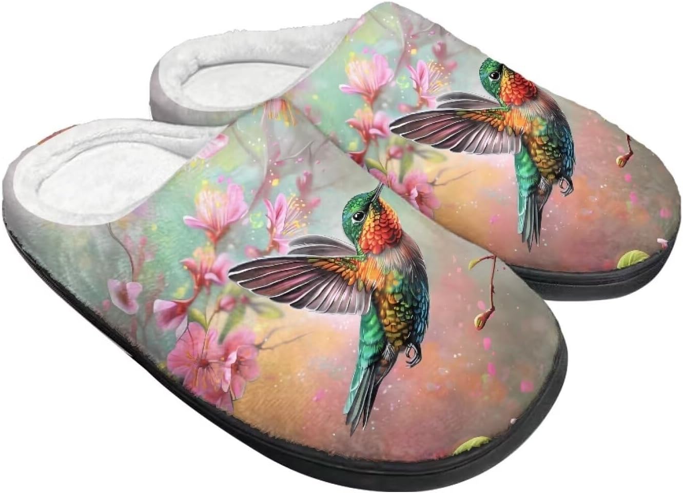 

Зимние теплые домашние тапочки для женщин и мужчин, мягкие домашние тапочки, пушистые удобные тапочки, тапочки на мягкой подошве, противоскользящие Baxinh, оранжевый