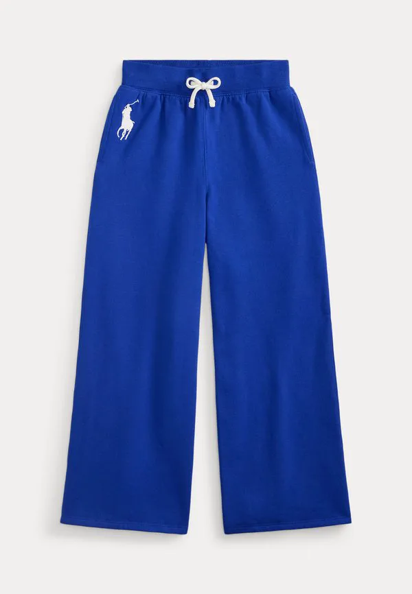 Спортивные штаны из флиса big pony с широкими штанинами, размер 714y. Polo Ralph Lauren, New Sapphire