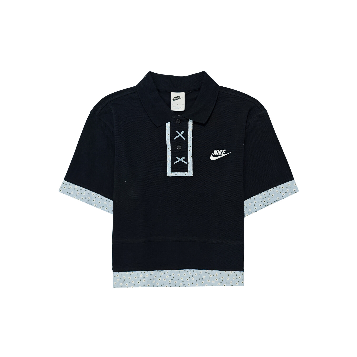 

Рубашка поло женская черная Nike