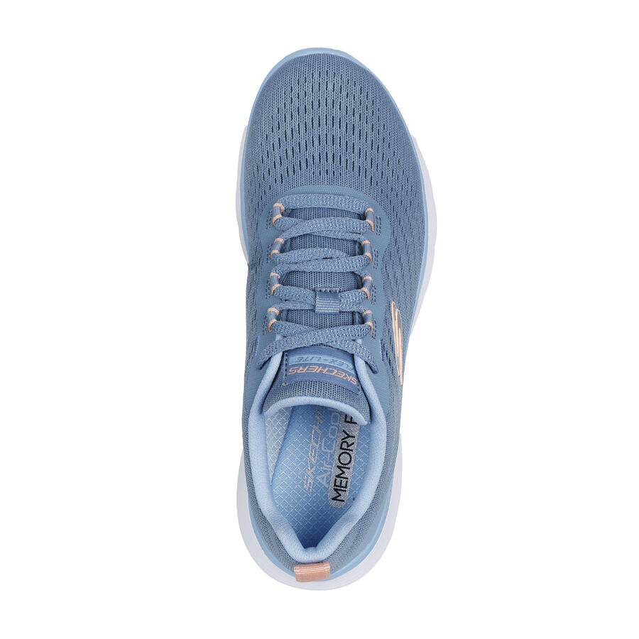 Кроссовки женские Skechers Flex Appeal 5.0 синие — фото 4