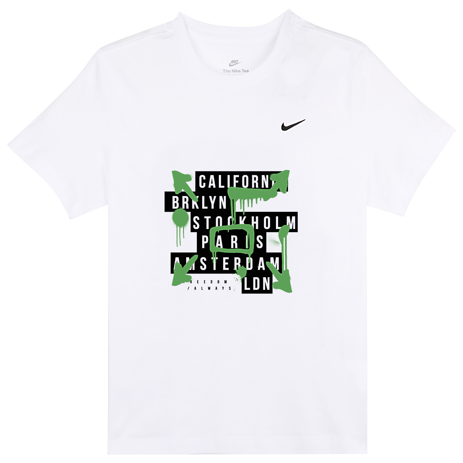 

Футболка мужская белая Nike, белый