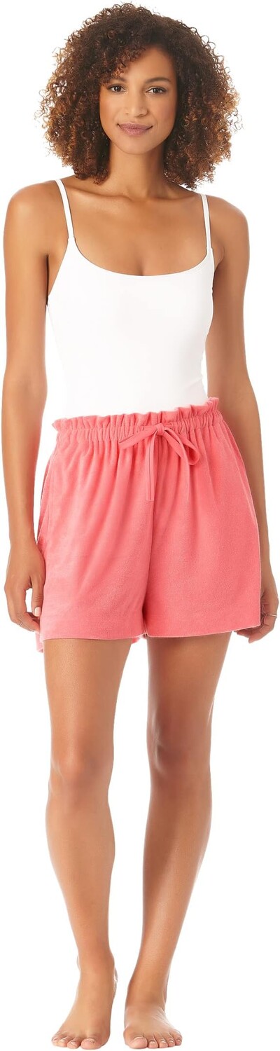 

Пляжные шорты Anne Cole Easy Terry Shorts, розовый