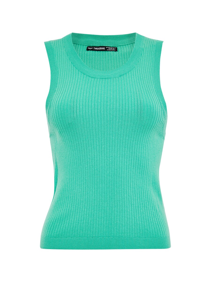 

Вязаный топ Threadbare Eva, цвет Jade