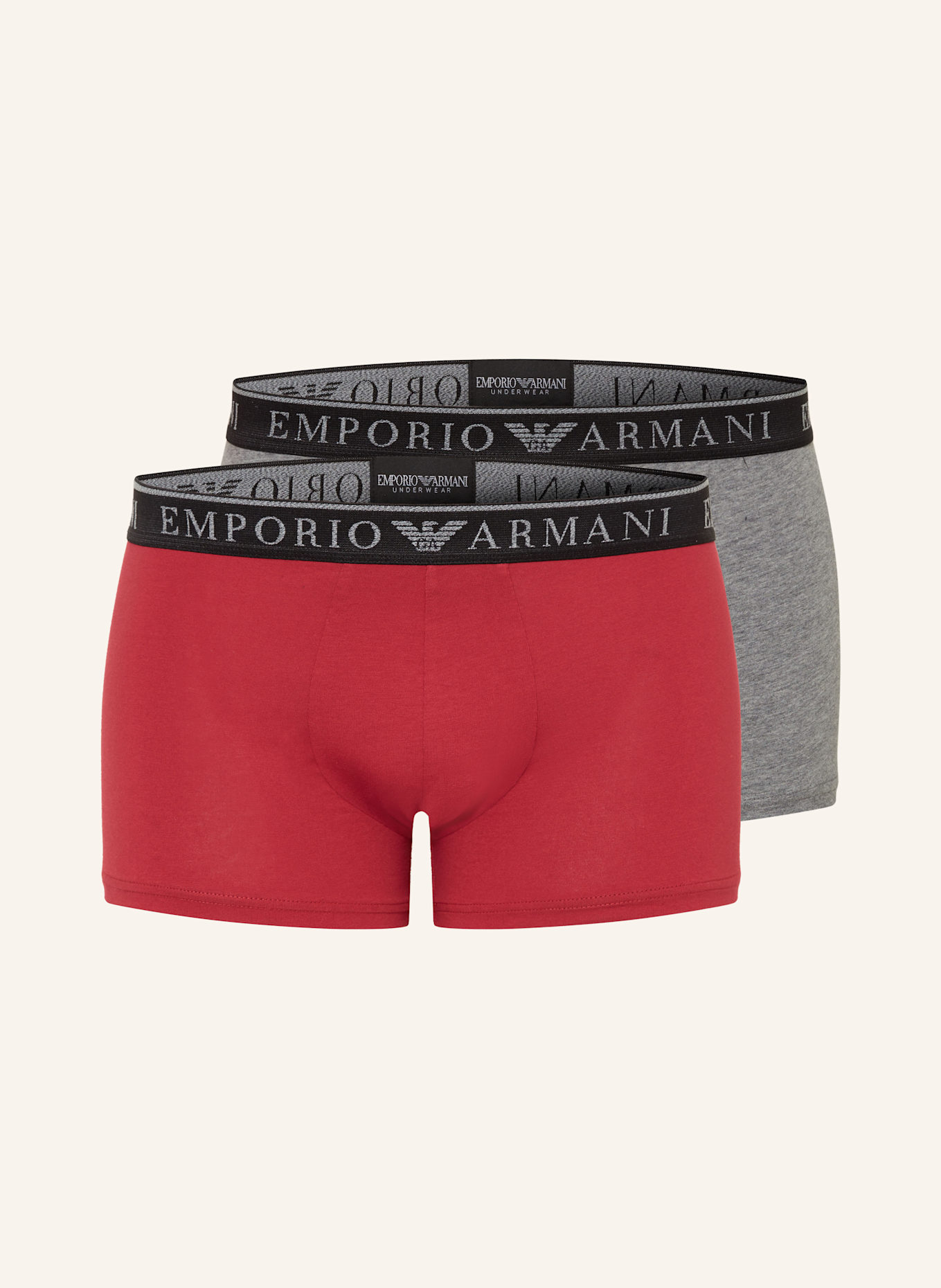 

Комплект из 2 пар трусов-боксеров Emporio Armani, мультиколор