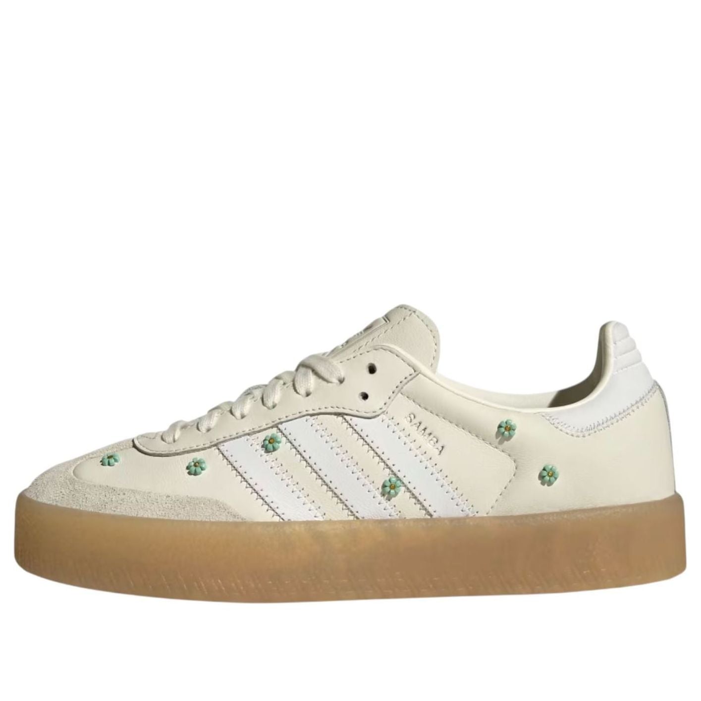 Кроссовки (WMNS) adidas Sambae 'Off White Cloud White Clear Mint'