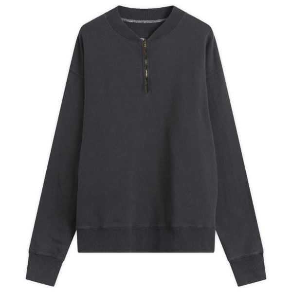 

Толстовка с застежкой-молнией на воротнике Maison Margiela, Vintage Carbon