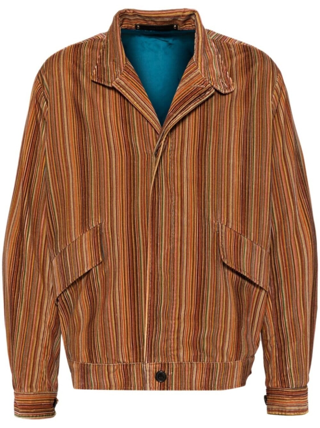 

Полосатая куртка Paul Smith, нейтральный цвет