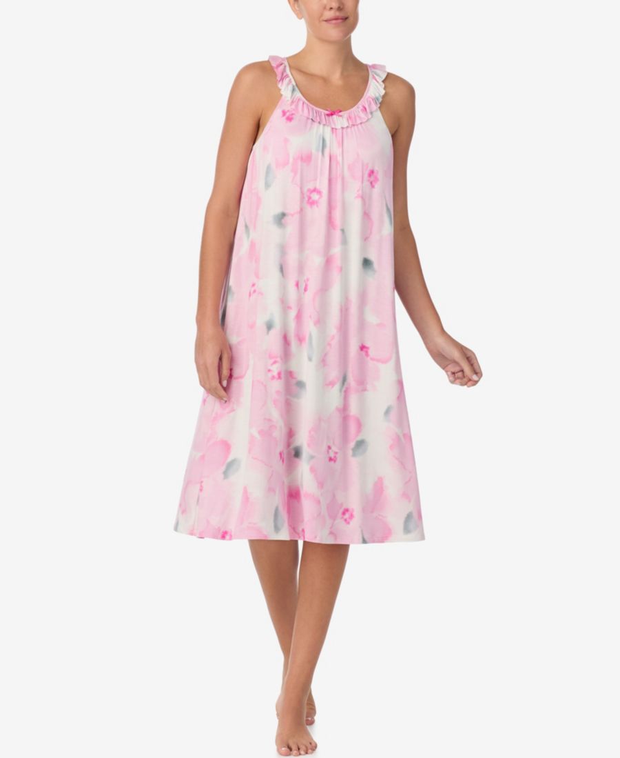 

Женское миди-платье с вырезом-лодочкой Ellen Tracy, White Floral