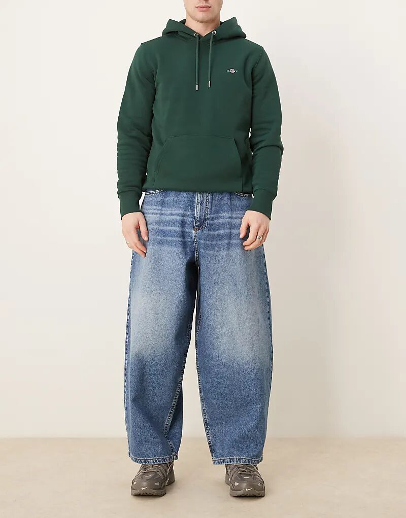 

Широкие джинсы-баллоны ASOS DESIGN светло-голубого цвета с оттенком