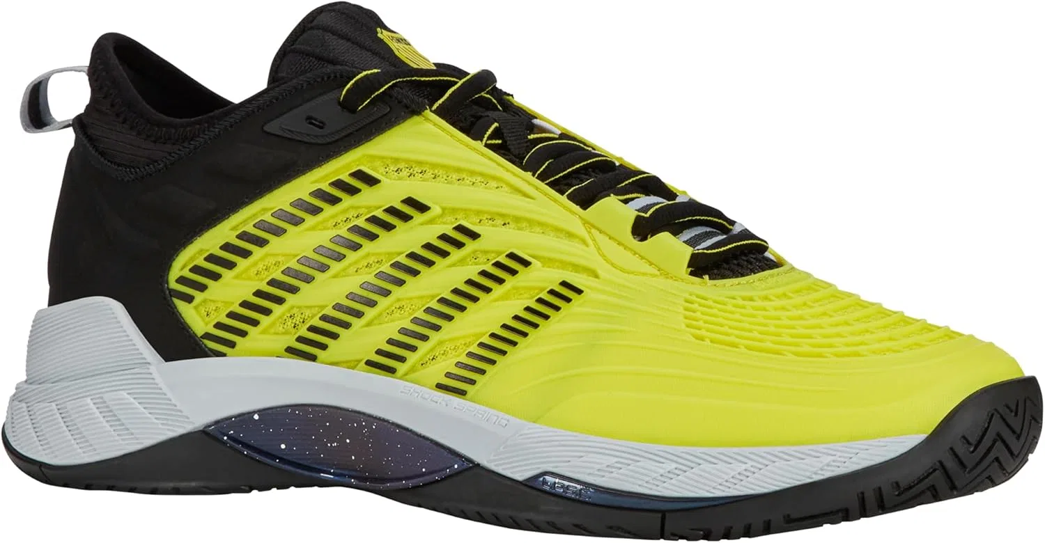 Кроссовки теннисные K-Swiss Hypercourt Supreme 2, Tennis Yellow/Black/Micro Chip — фото 2