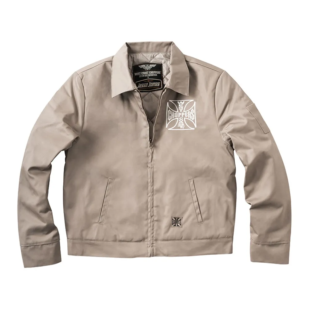 

Куртка West Coast Choppers OG Lined Workjacket, бежевый