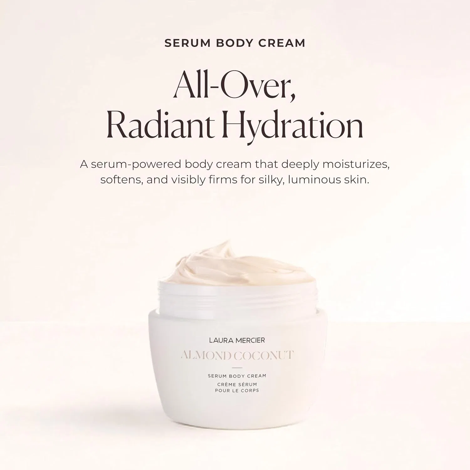 Крем-сыворотка для тела Laura Mercier Serum Body Cream 200 мл Laura Mercier, Almond Coconut — фото 2