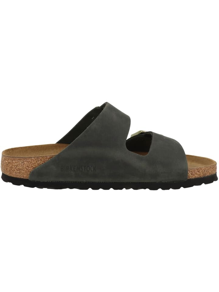 Мюли Birkenstock Pantolette Arizona geöltes Nubukleder schmal, цвет gruen — фото 3