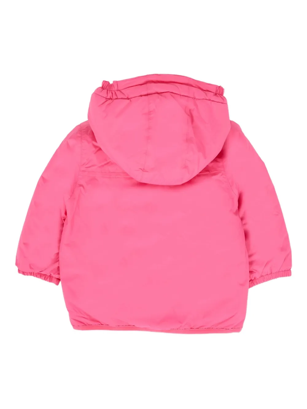 Стеганая куртка с капюшоном K Way Kids, розовый — фото 2
