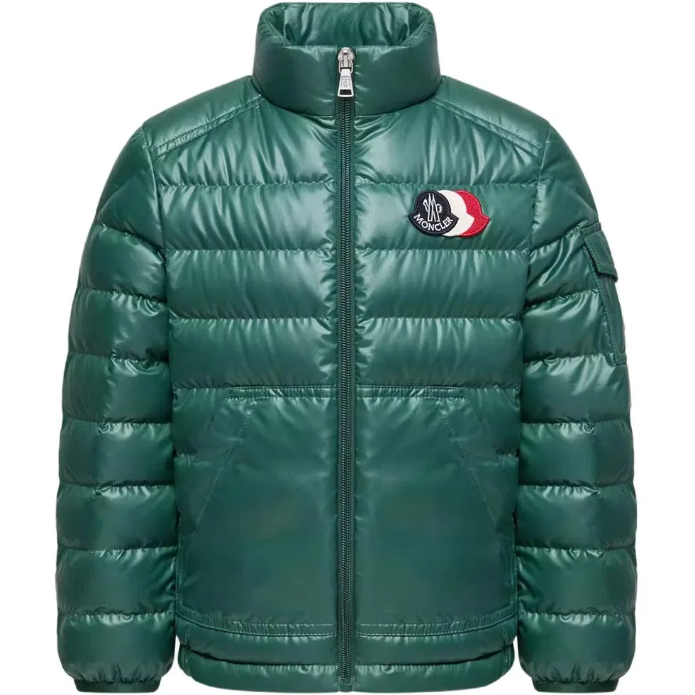 Детская пуховая куртка Moncler Emerald Green