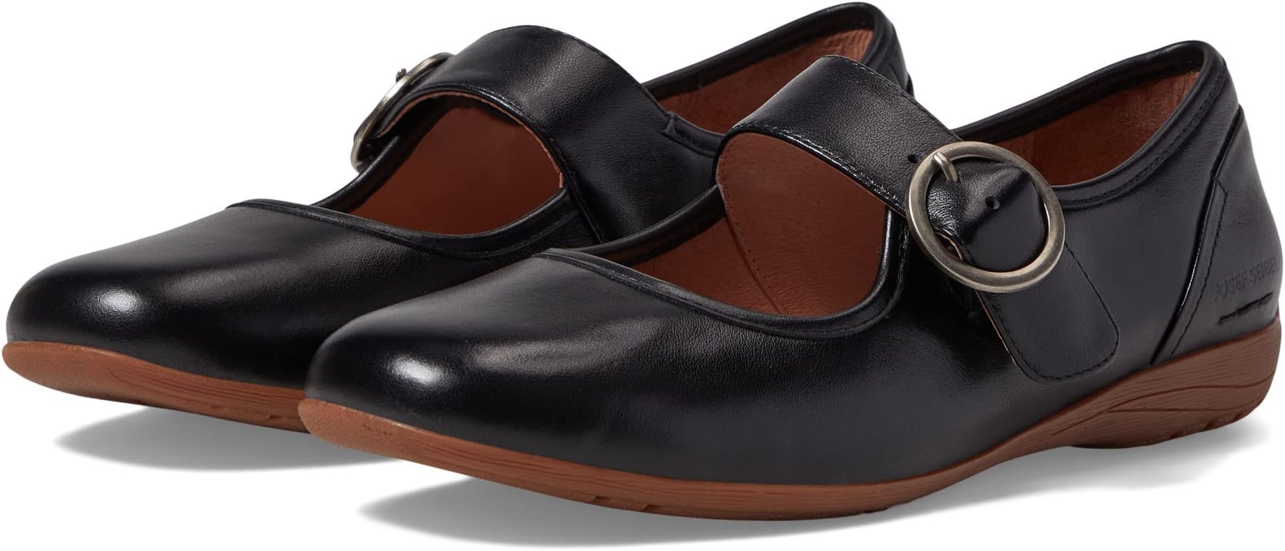 Туфли на плоской подошве Josef Seibel Fenja 18, цвет Black Malé