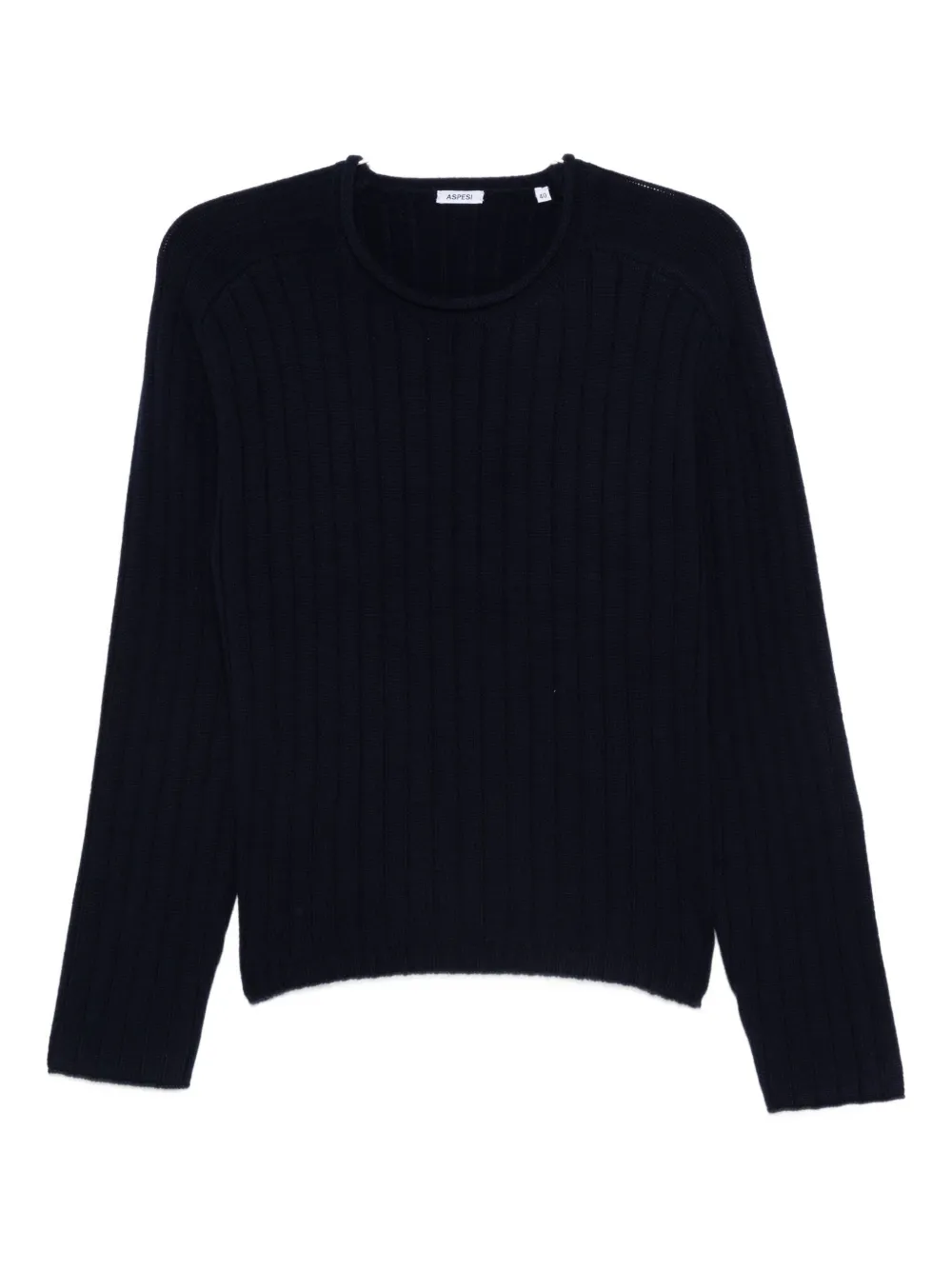

Рифленый свитер Aspesi, синий