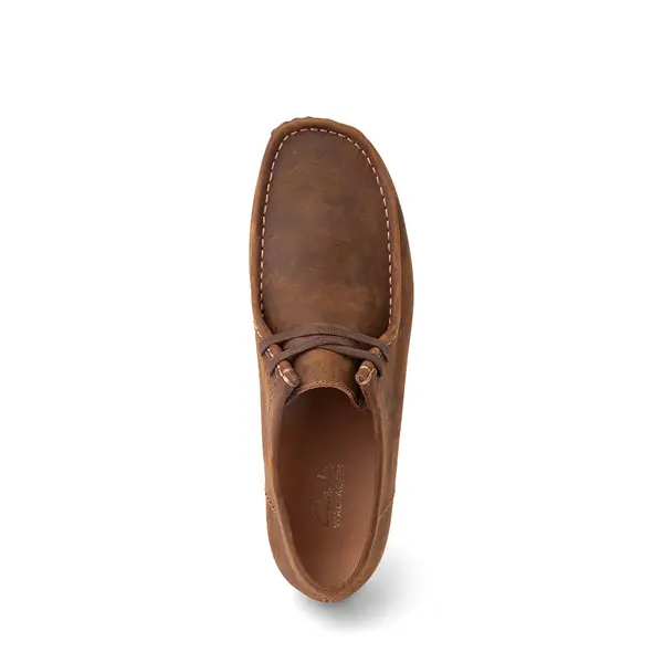 Мужская обувь Clarks Wallabee EVO, цвет Beeswax — фото 3