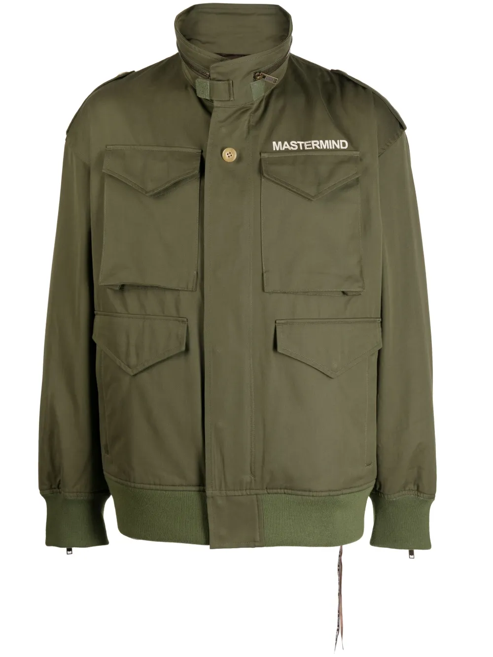 

Куртка с логотипом Mastermind Japan, зеленый