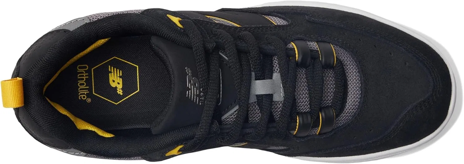 Кроссовки мужские New Balance 808 Tiago Lemos, цвет Black/Yellow — фото 2