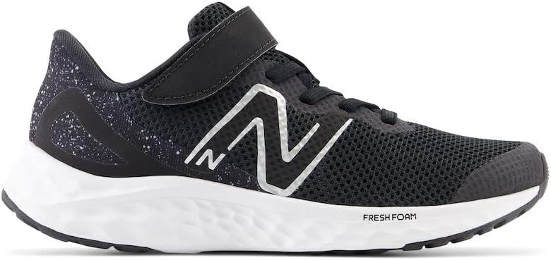 Детские кроссовки для бега New Balance Fresh Foam Arishi V4, белый/черный — фото 2