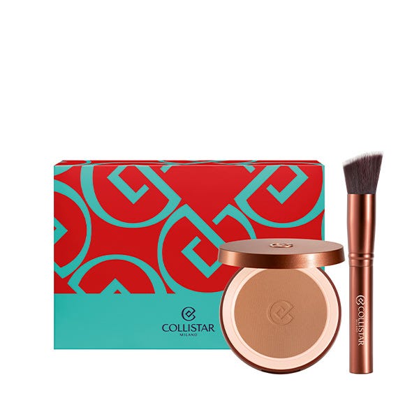 

Бронзирующая пудра и кисть COLLISTAR Estuche Polvos Bronterra 4.4 Brocha Kabuki 1UD