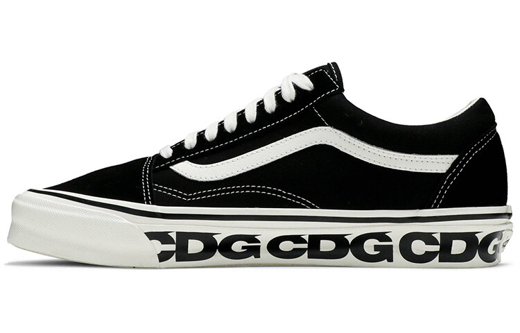 CDG x Vans Vault OG Old Skool LX Черный