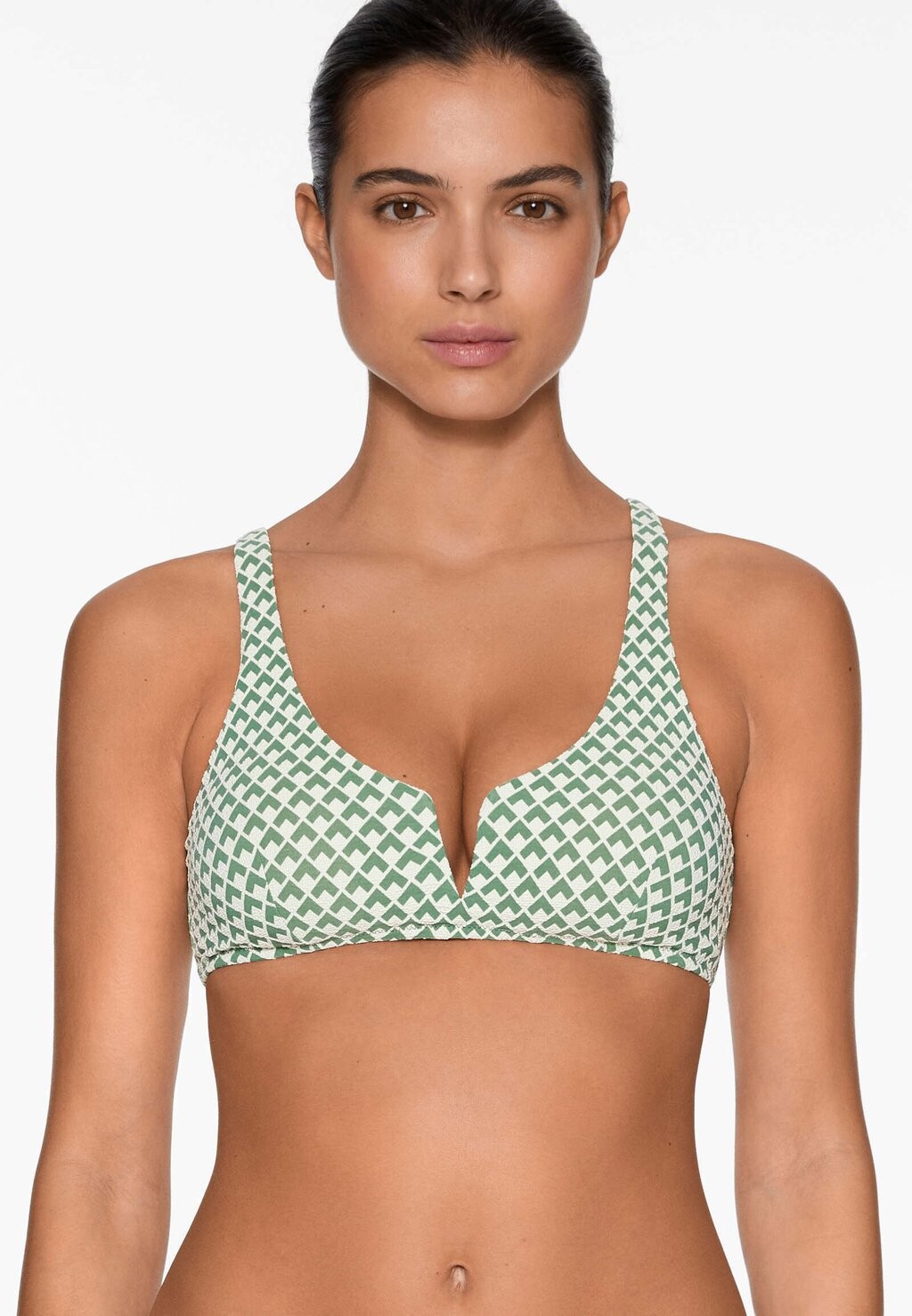 

Верх бикини GEOMETRIC OYSHO, цвет green