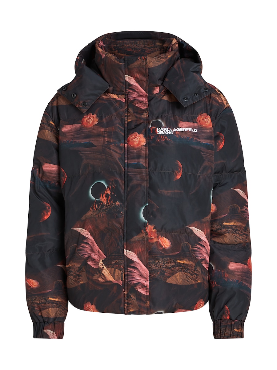 

Зимняя куртка KARL LAGERFELD JEANS, черный