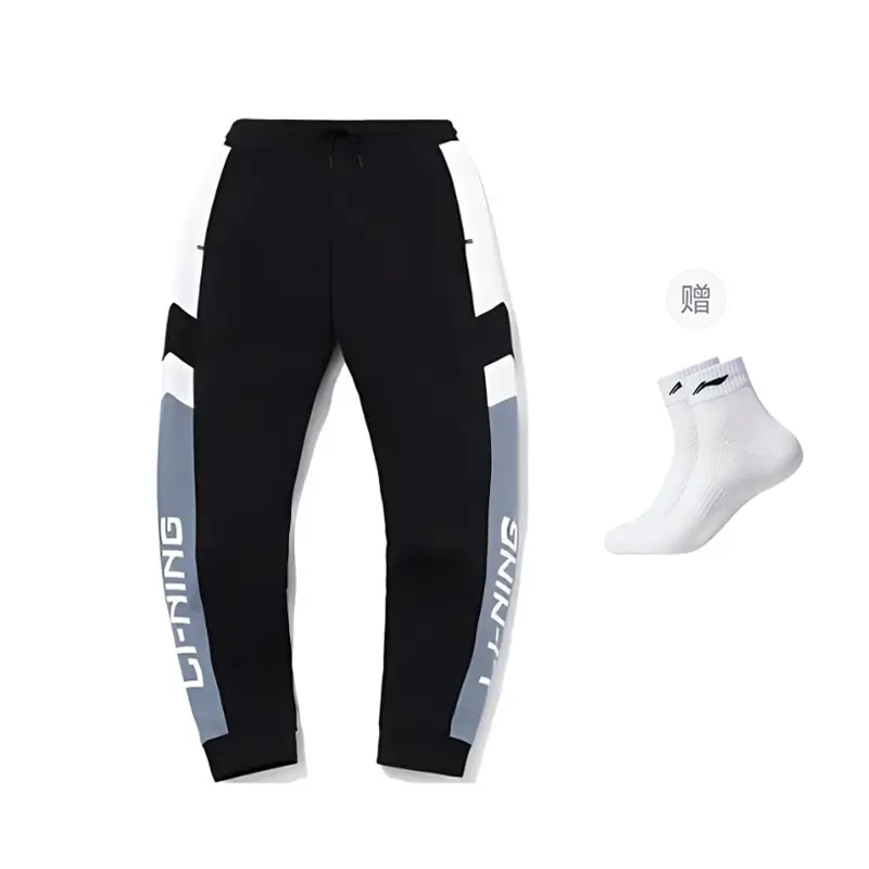 

Мужские вязаные спортивные штаны из коллекции LiNing Sports Fashion., comes with li-ning socks 1 pack