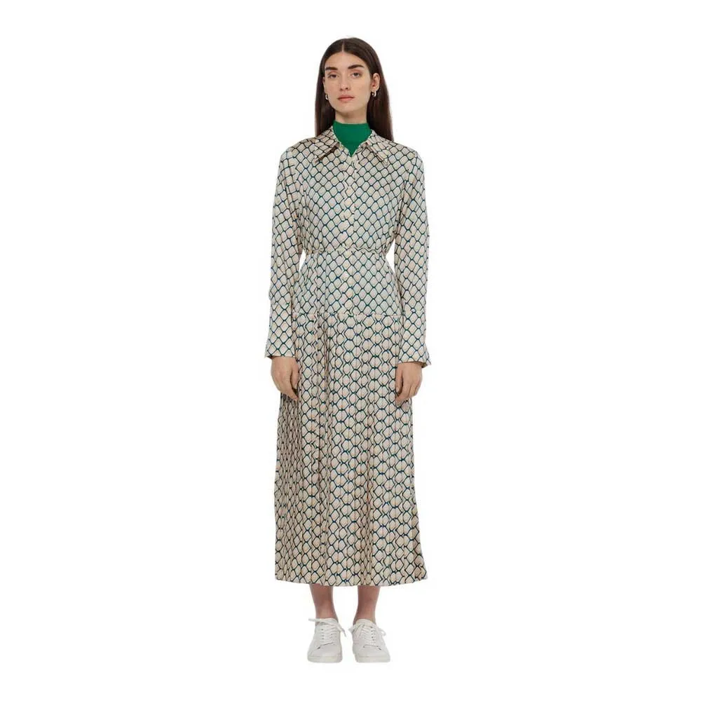 

Платье Scotch & Soda 179588 long sleeve long, бежевый