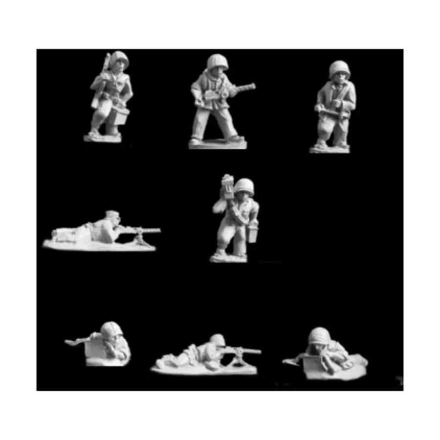 

.30 Кал. Легкие пулеметы, Berlin or Bust WWII Miniatures - US Marines