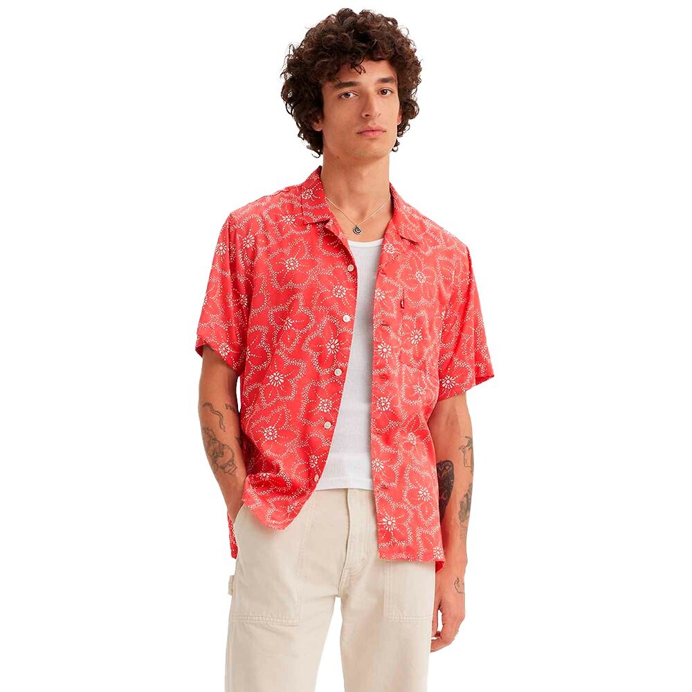 

Рубашка Levi's The Sunset Camp, красный