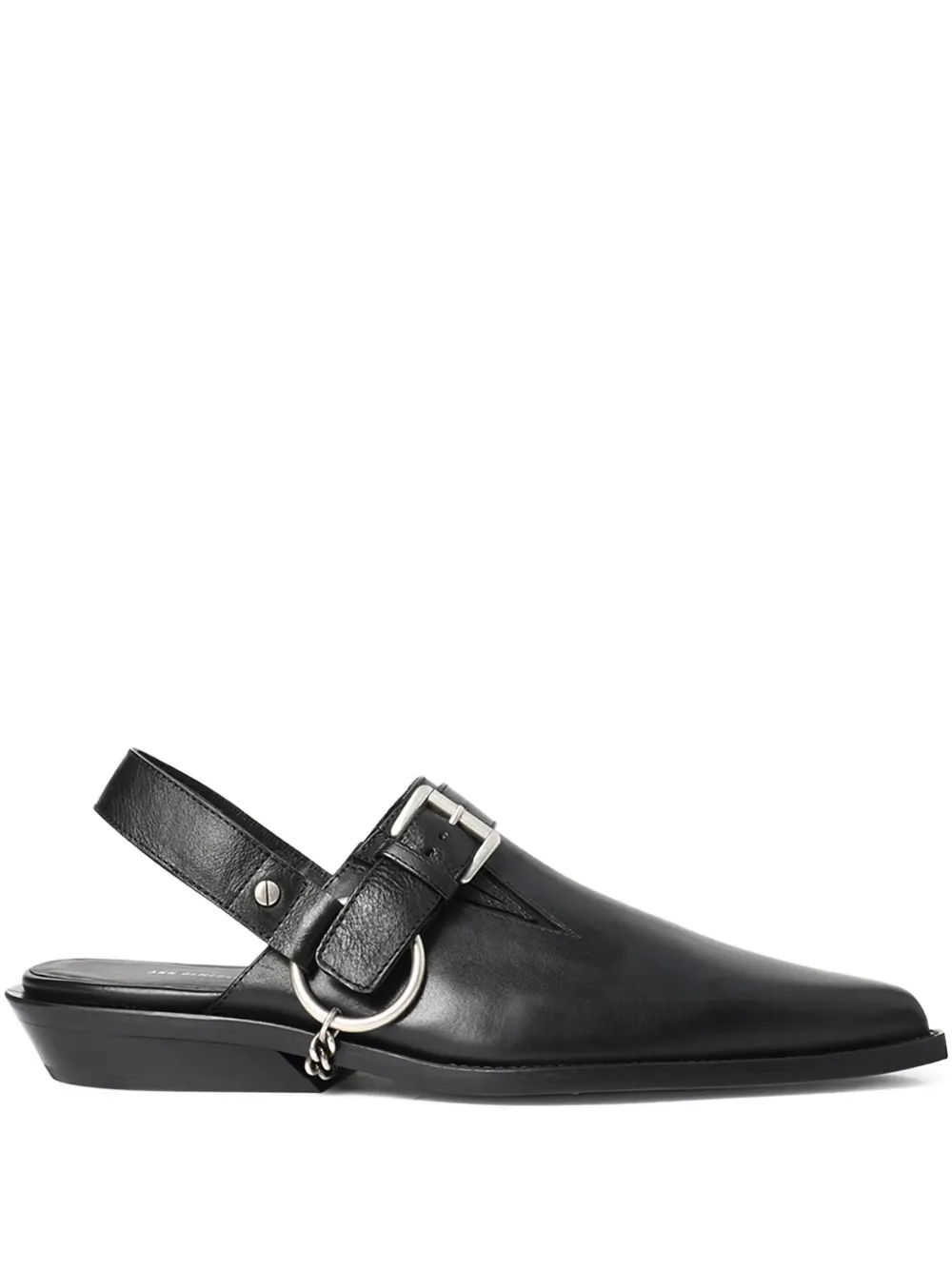 Мюли Vilmu Pointy с пряжками Ann Demeulemeester, черный