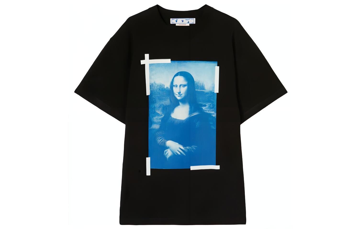 

Футболка мужская Off-White Monalisa, черный