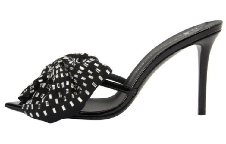 Слайдеры GZ Женские Черные Giuseppe Zanotti