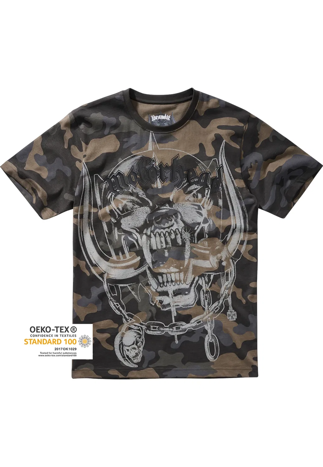 Футболка с принтом Motörhead, Brandit, darkcamo — фото 4