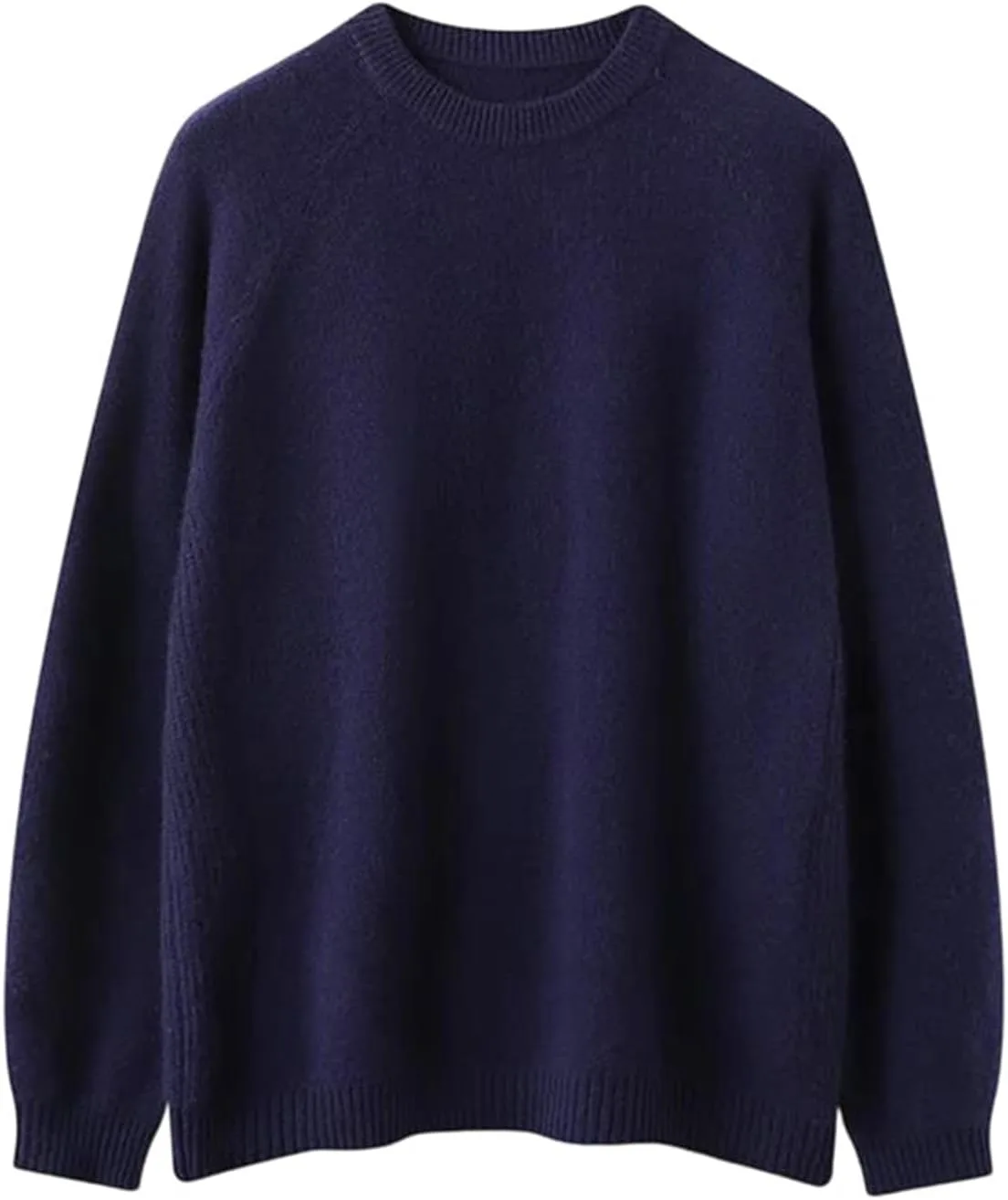 

Мужской свитер о-нек с цельнокроеными рукавами