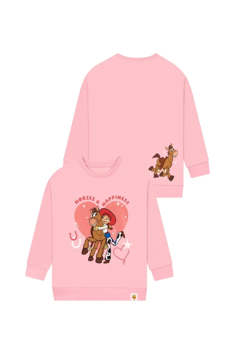 Свитшот Toy Story Jessie & Bullseye, Disney, розовый
