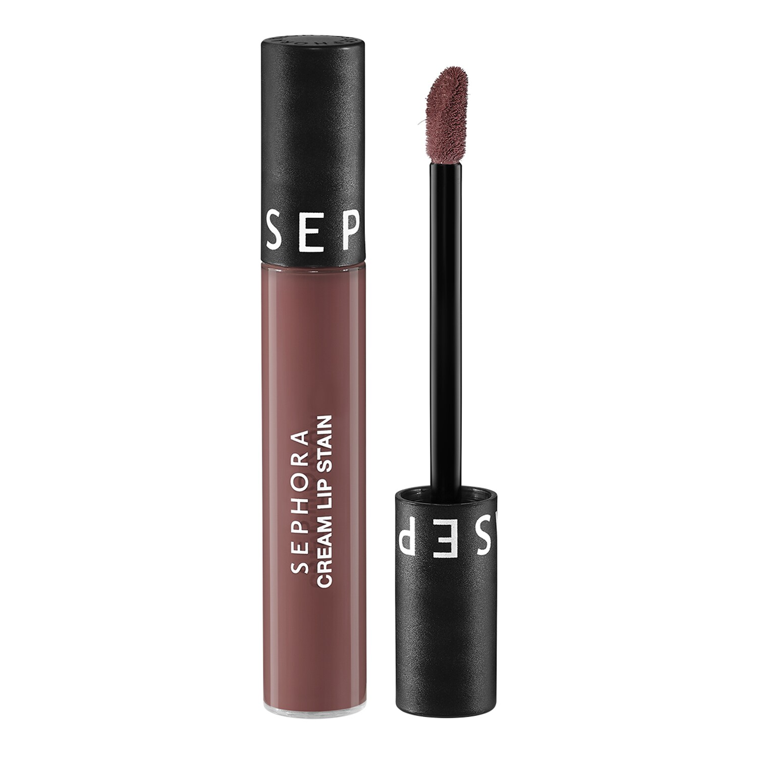 

Жидкая матовая помада Cream Lip Stain - Samtiger kussechter Lippenstift Sephora Collection, 23 Copper Blush (5 ml)