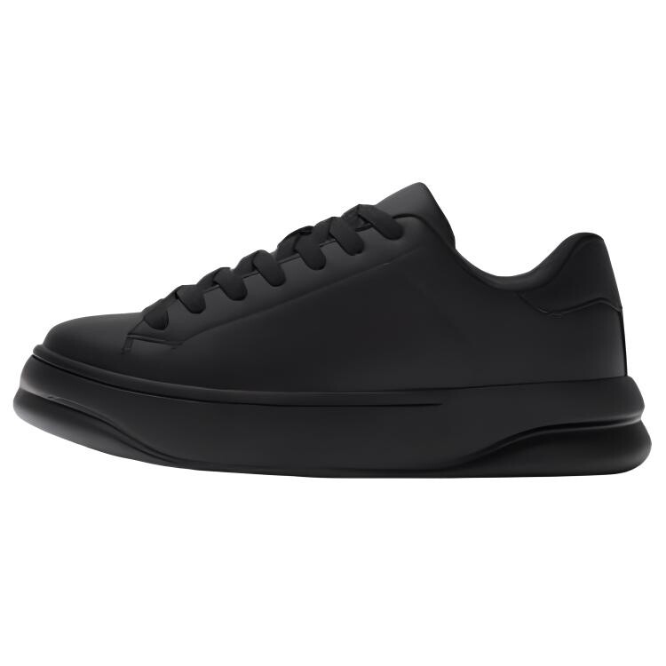 

Кроссовки ZARA Skateboarding Shoes Men Low-top Black, черный