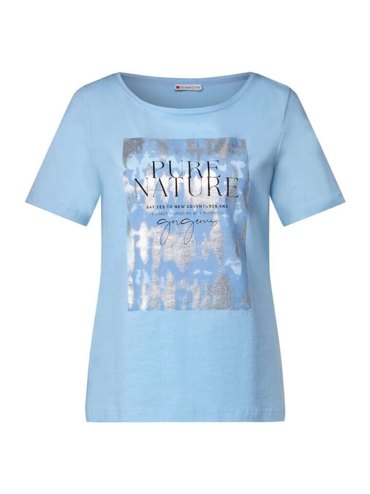 

Футболка Street One T-Shirt, цвет light splash blue