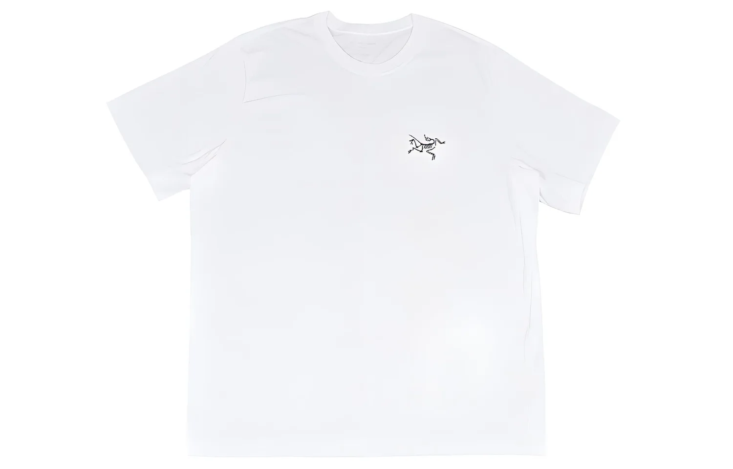 Arcteryx Футболки унисекс, цвет слоновая кость/белый, светлый, круглый вырез, умеренный прямой крой. — фото 4
