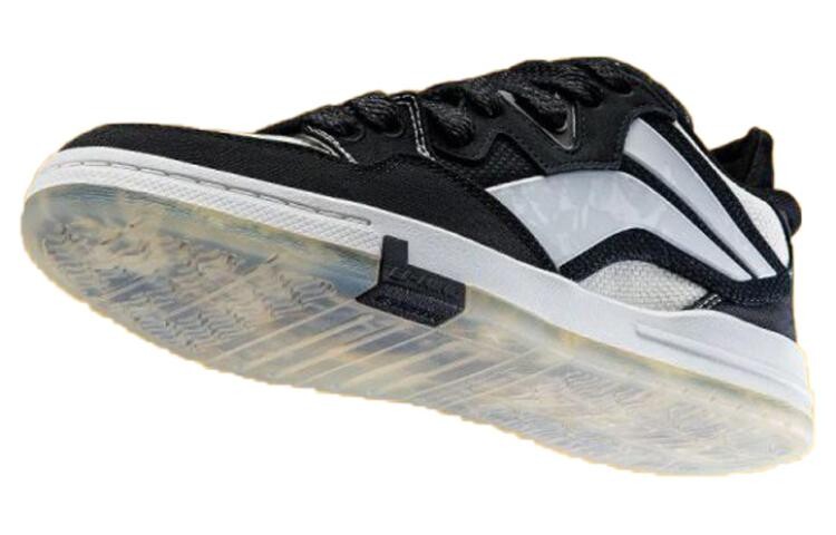 Кроссовки для скейтбординга Wave Pro, мужские, низкие, черные/белые Lining — фото 3