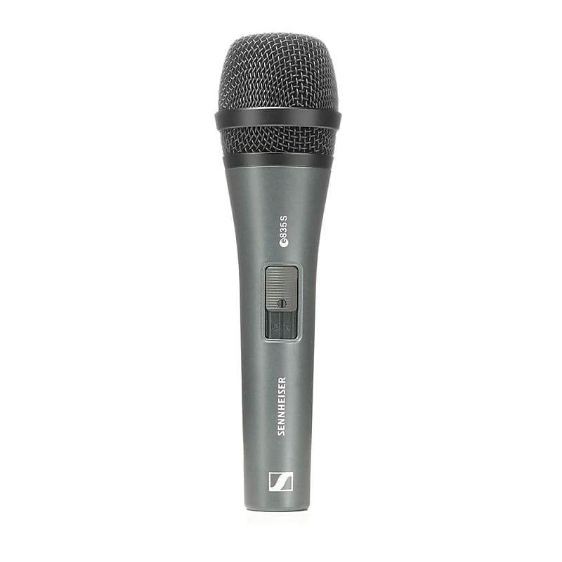 

Кардиоидный динамический вокальный микрофон Sennheiser e835 S Dynamic Handheld Cardioid Microphone with On / Off Switch