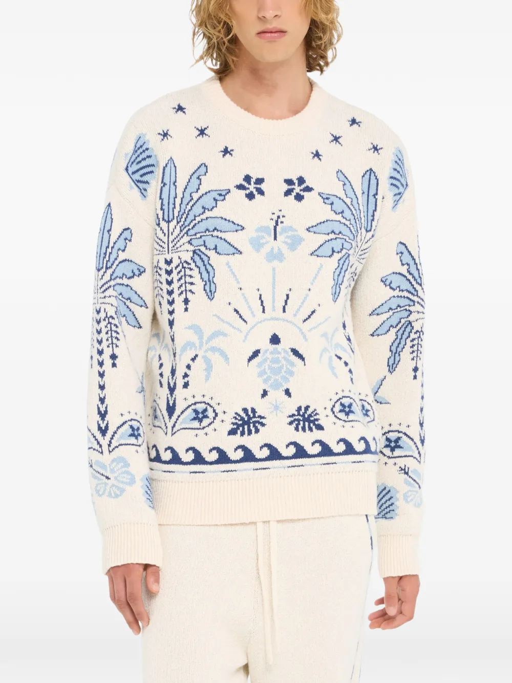 

Свитер Echoes of the Island Alanui, нейтральный