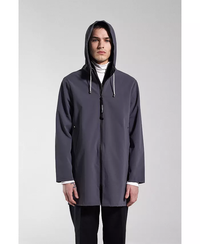 

Стокгольм легкий дождевик с молнией матовый Stutterheim, серый