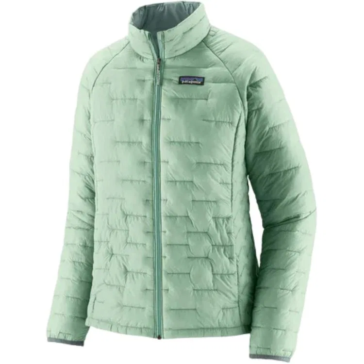 Пуховая куртка Patagonia Micro Puff Short Down Smolder Blue — фото 3