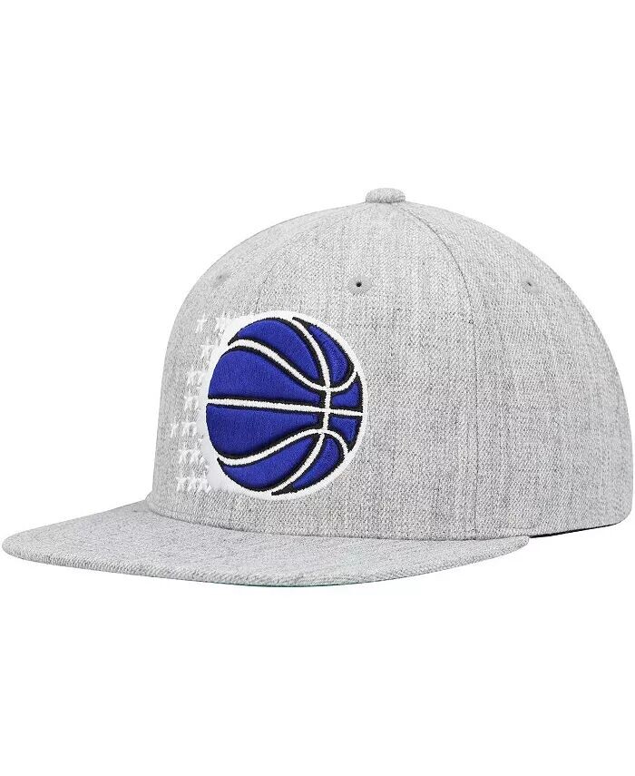 

Мужская кепка Snapback Orlando Magic Hardwood Classics 2.0 Heather Grey Orlando Mitchell & Ness, серый
